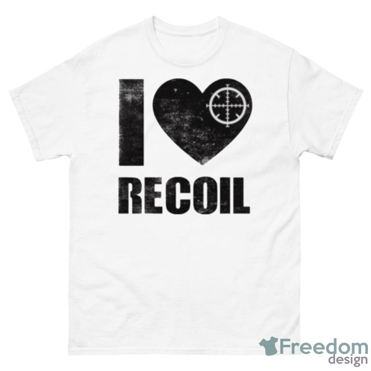 I Love Recoil Shirt - 500 Men’s Classic Tee Gildan