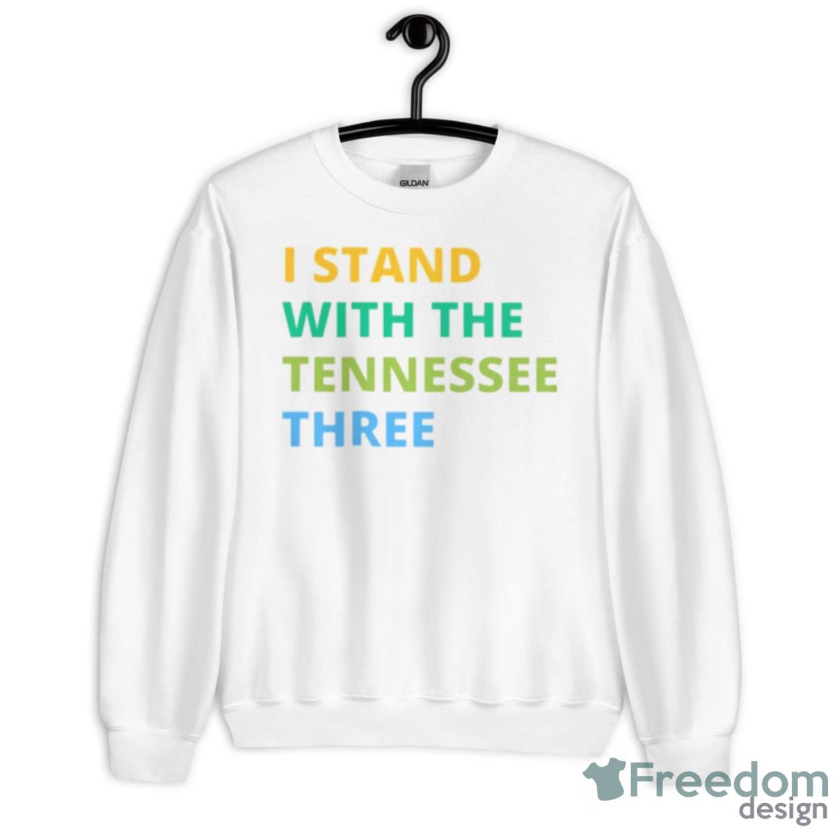 I Stand With The Tennessee Three Shirt - Unisex Heavy Blend Crewneck Sweatshirt