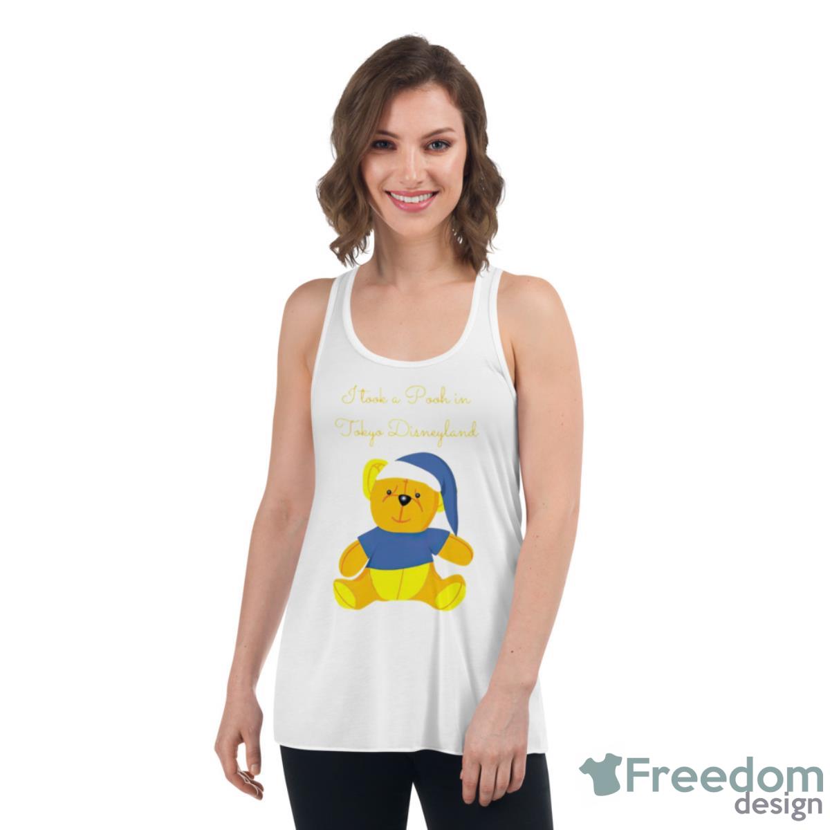 I Took A Pooh In Tokyo Disneyland Shirt - Womens Flowy Racerback Tank I Took A Pooh In Tokyo Disneyland Shirt - Womens Flowy Racerback Tank