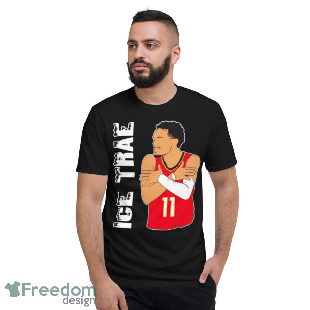 Ice Trae Young Atlanta Hawks Shirt - Short Sleeve T-Shirt