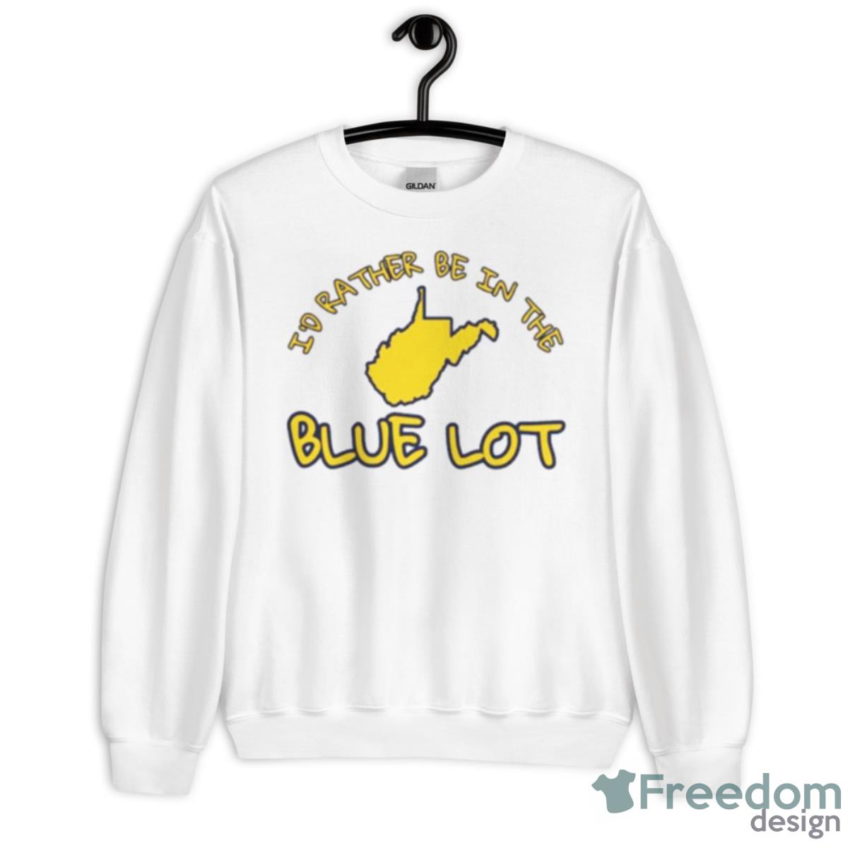 I’d Rather Be In The Blue LoShirt - Unisex Heavy Blend Crewneck Sweatshirt