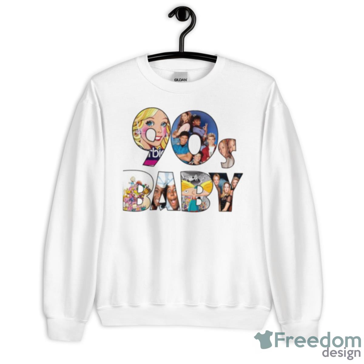 I’m A 90s Baby Retro Wave Fuller House Shirt - Unisex Heavy Blend Crewneck Sweatshirt