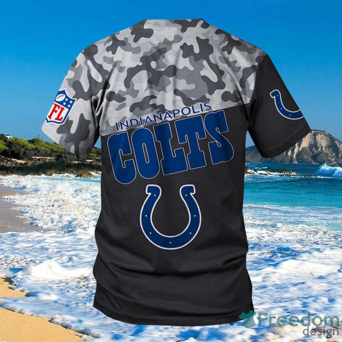 Indianapolis Colts Military Shirt 3D For Men And Women Product Photo 2