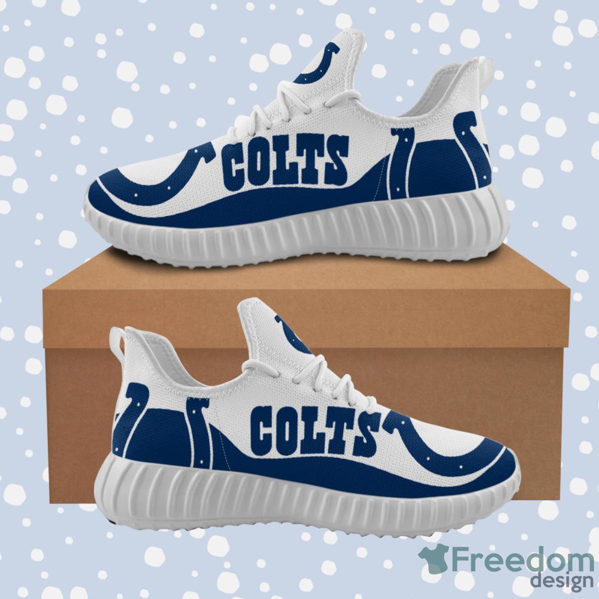 Indianapolis Colts Sneakers Big Logo Reze Shoes Product Photo 2