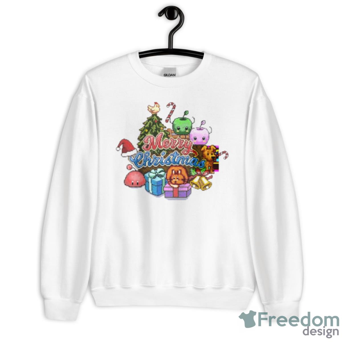 Inspired Merry Christmas Stardew Valley Shirt - Unisex Heavy Blend Crewneck Sweatshirt