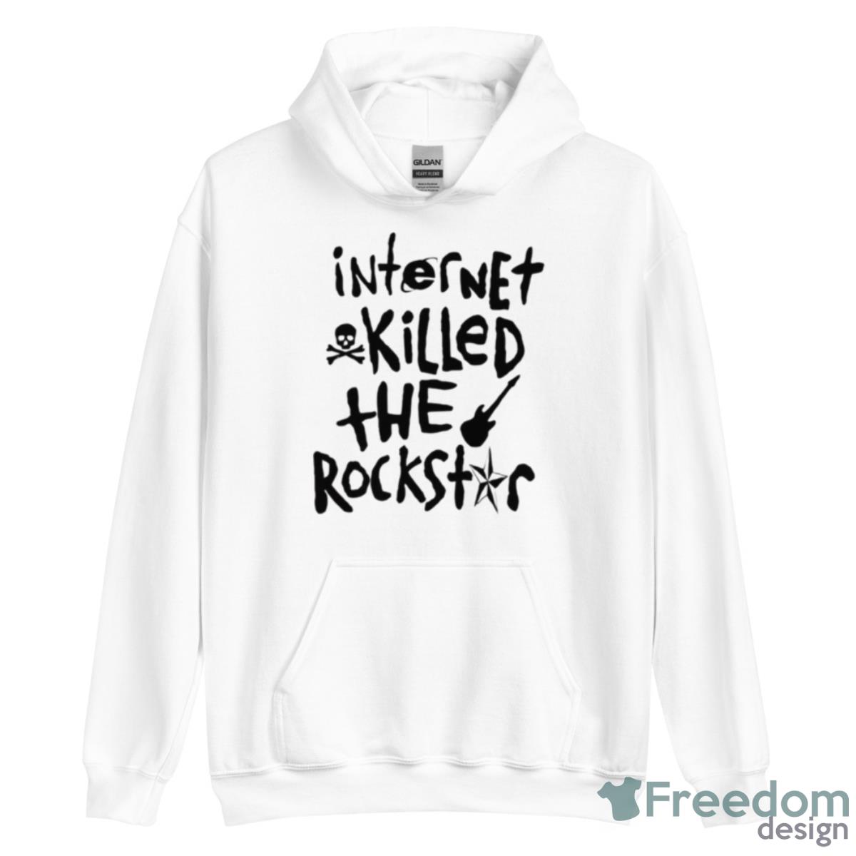Internet Killed The Rockstar Mod Sun Shirt - Unisex Heavy Blend Hooded Sweatshirt Internet Killed The Rockstar Mod Sun Shirt - Unisex Heavy Blend Hooded Sweatshirt