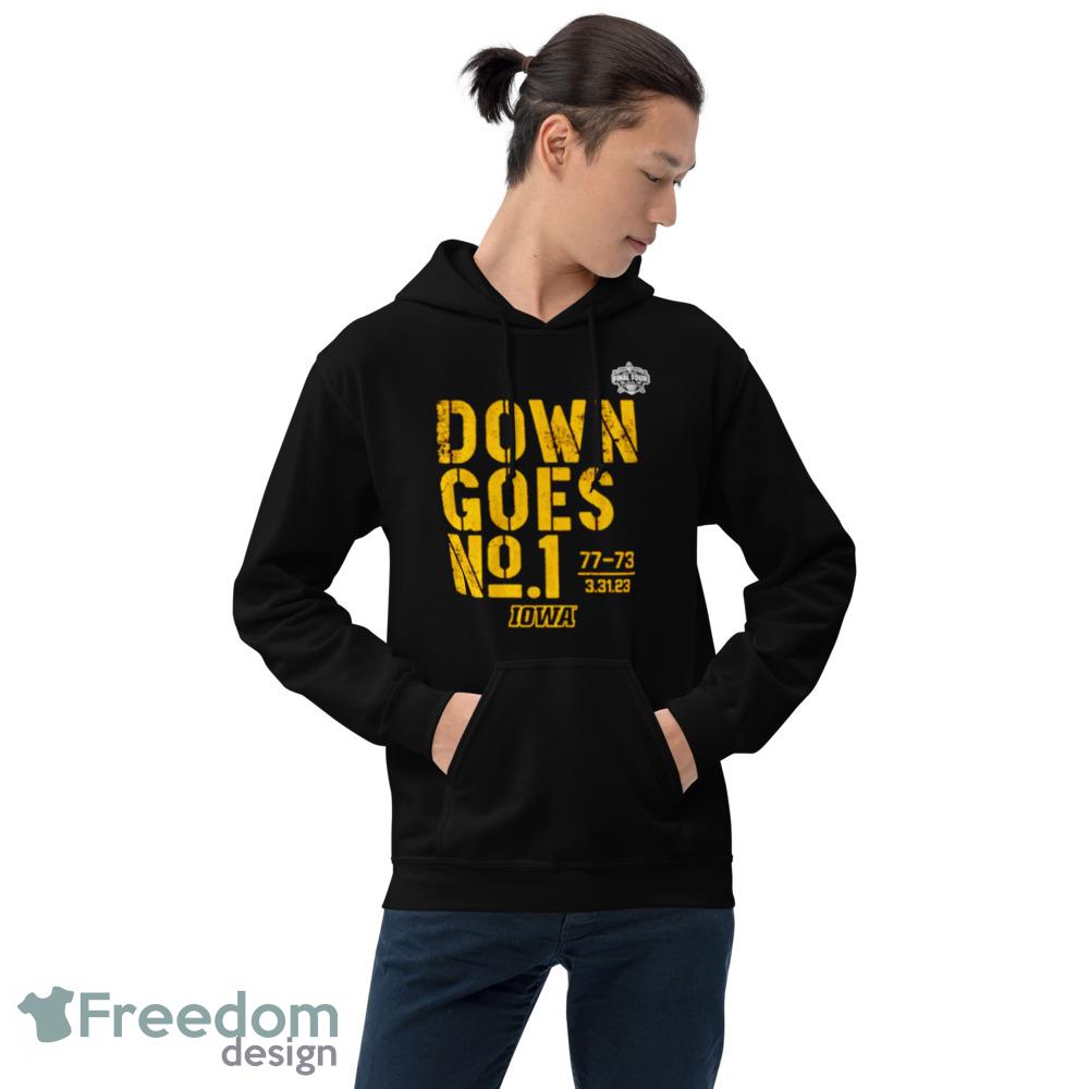 Iowa Basketball Down Goes No. 1 Shirt - Unisex Crewneck Sweatshirt