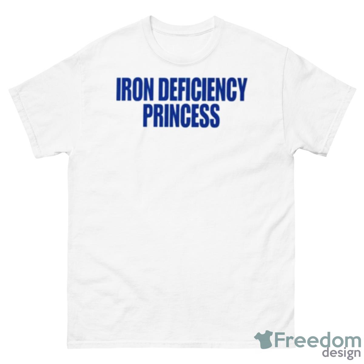 Iron Deficiency Princess Shirt - 500 Men’s Classic Tee Gildan