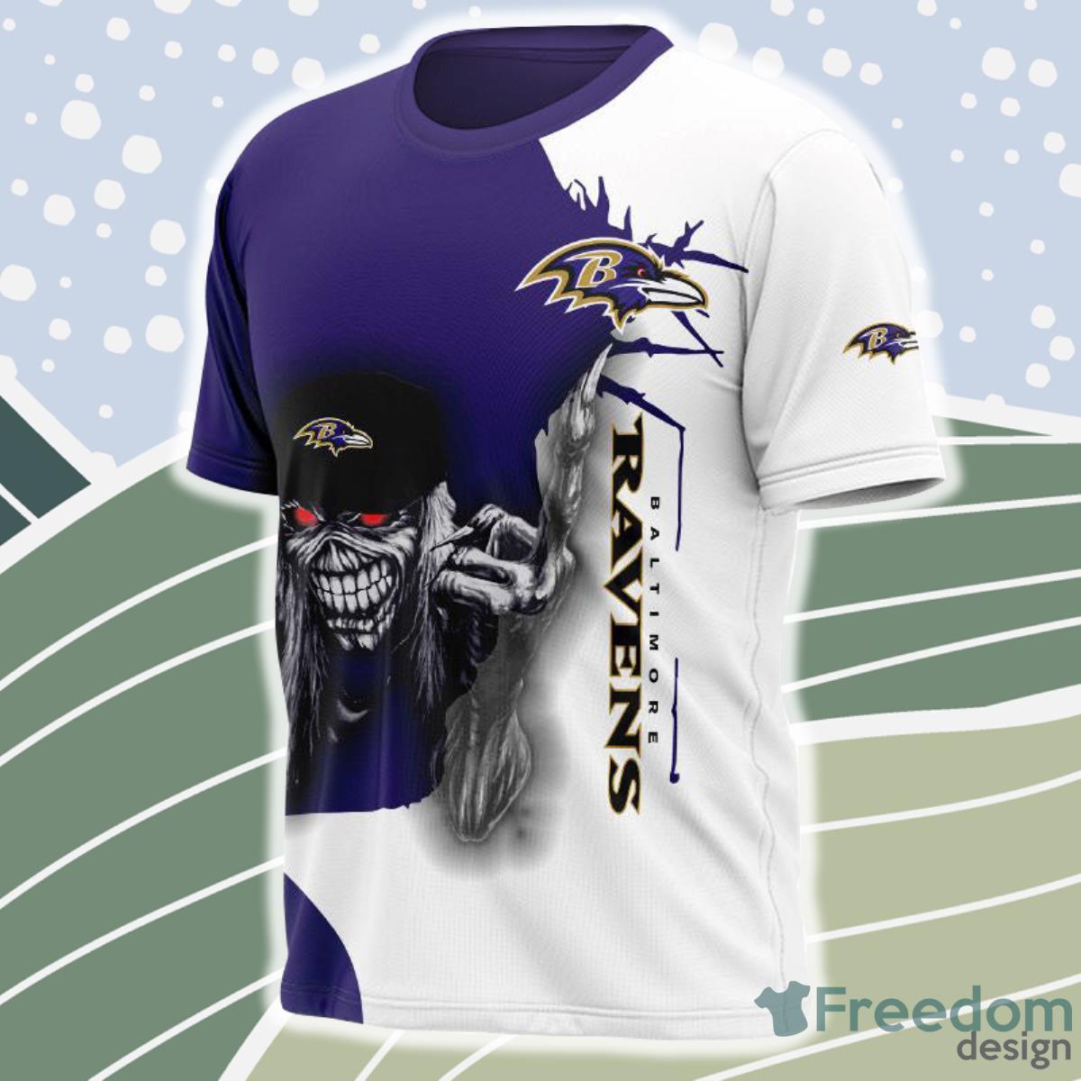 Baltimore Ravens Christmas Sweatshirt Sweater 3D Gift For Fans