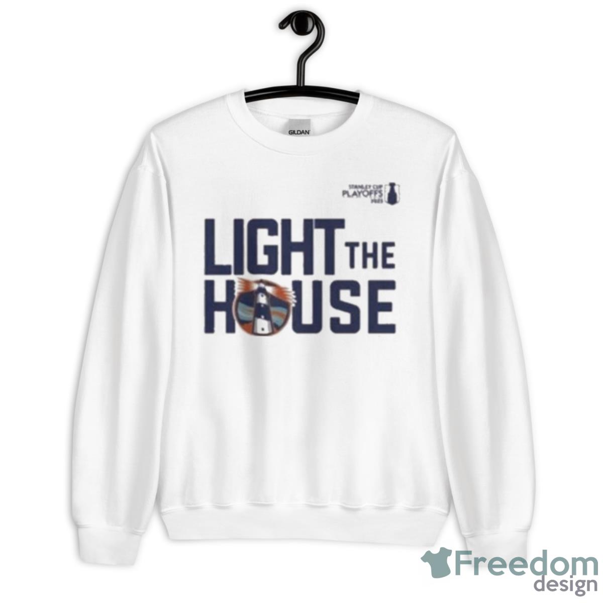 Islanders 2023 Light The House For Men And Women Playoff Shirt - Unisex Heavy Blend Crewneck Sweatshirt