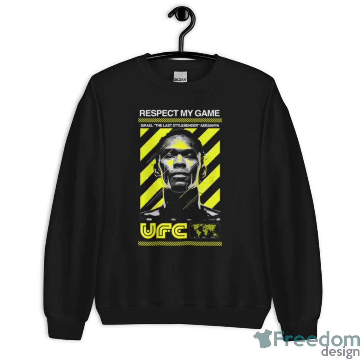 Israel Adesanya UFC Respect Collection Shirt - Unisex Crewneck Sweatshirt