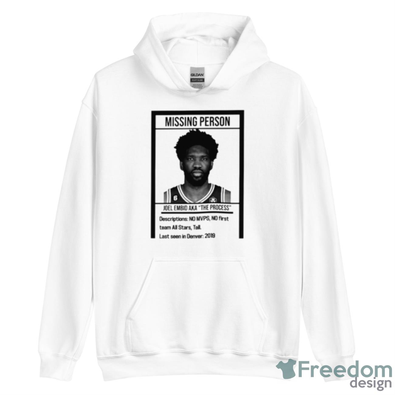 Issing Person Joel Embid Aka The Process Shirt - Unisex Heavy Blend Hooded Sweatshirt