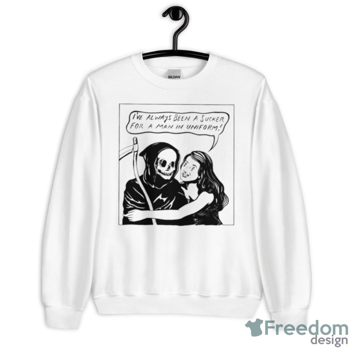 I’ve Always Been A Sucker For A Man In Uniform Shirt - Unisex Heavy Blend Crewneck Sweatshirt