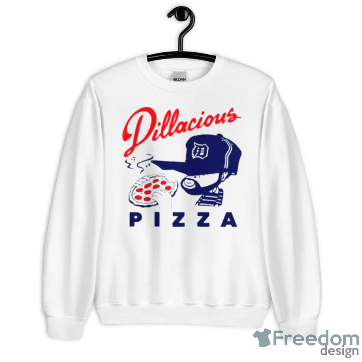 J Dilla Dillacious Pizza Shirt - Unisex Heavy Blend Crewneck Sweatshirt