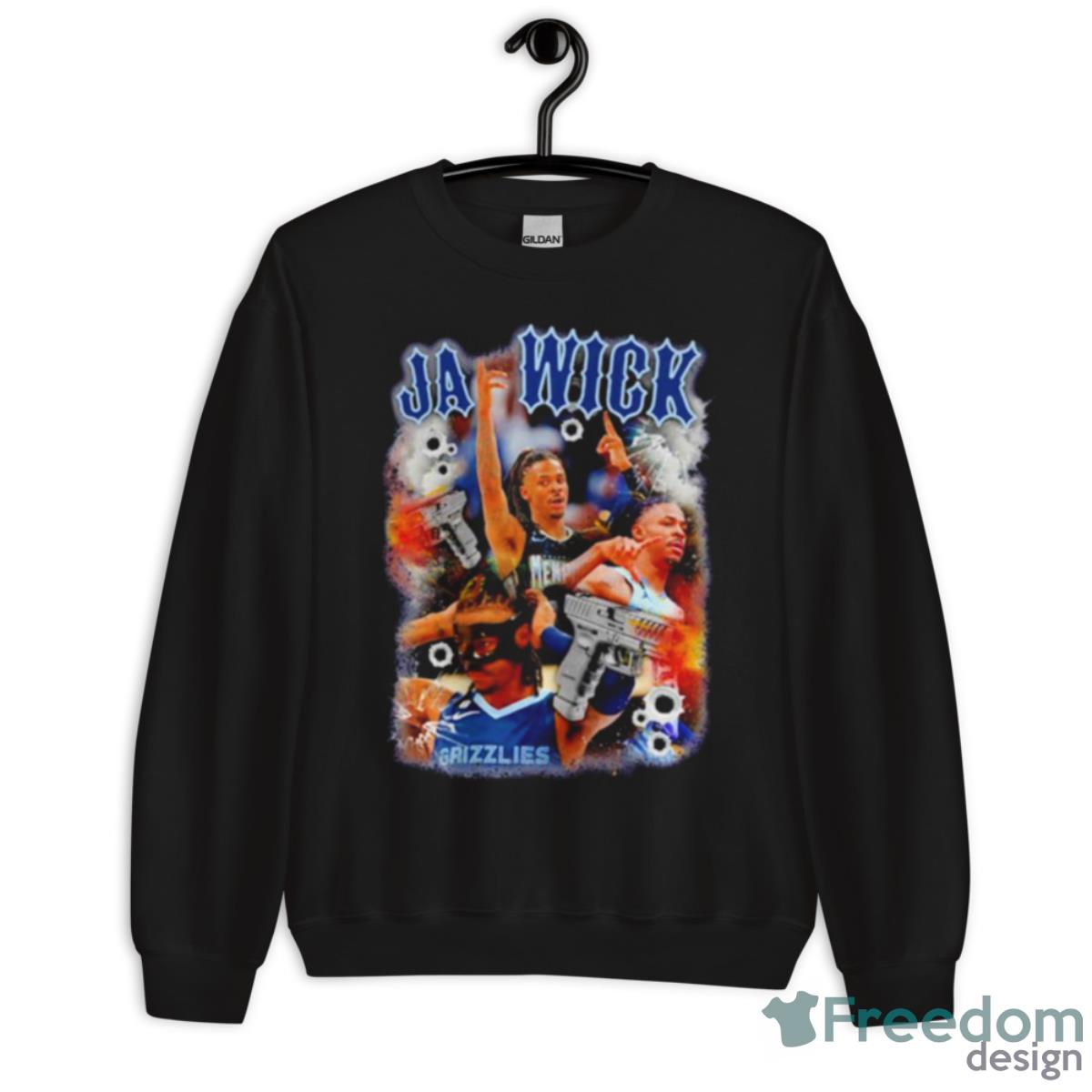 Ja Morant Ja Wick Shirt - Unisex Crewneck Sweatshirt