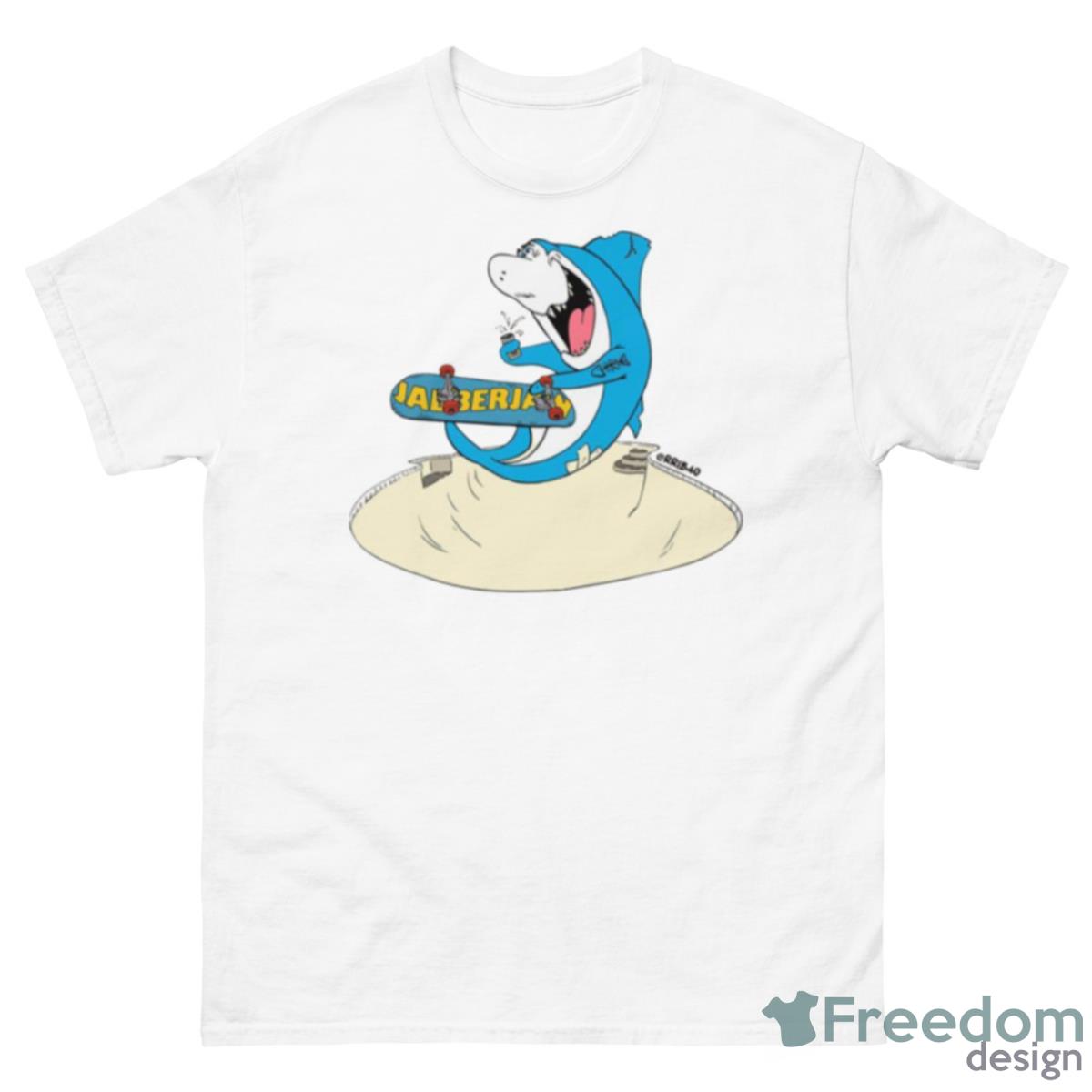 Jabber Jaw Skateboarding Shirt - 500 Men’s Classic Tee Gildan