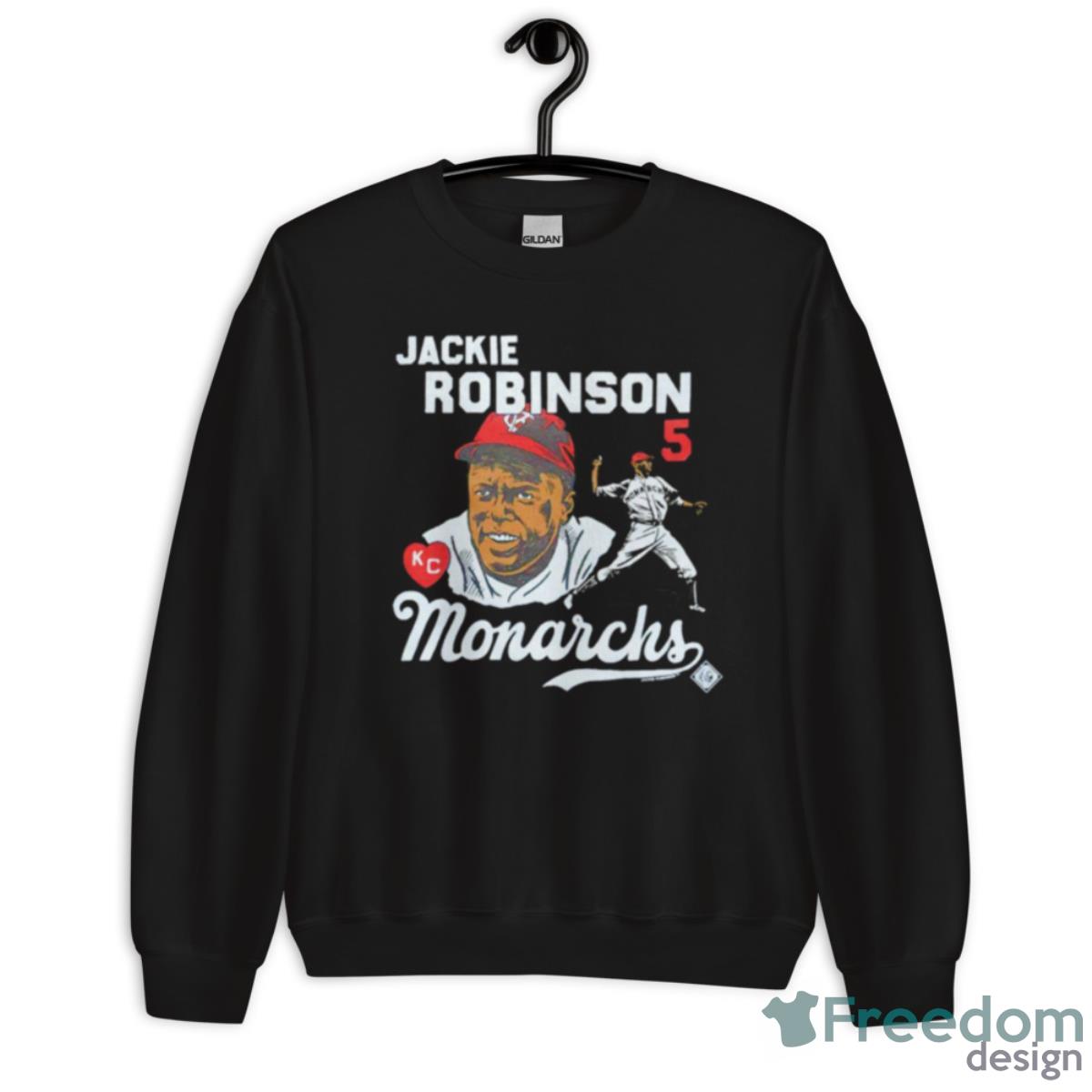 Jackie Robinson KC Monarchs Shirt - Unisex Crewneck Sweatshirt