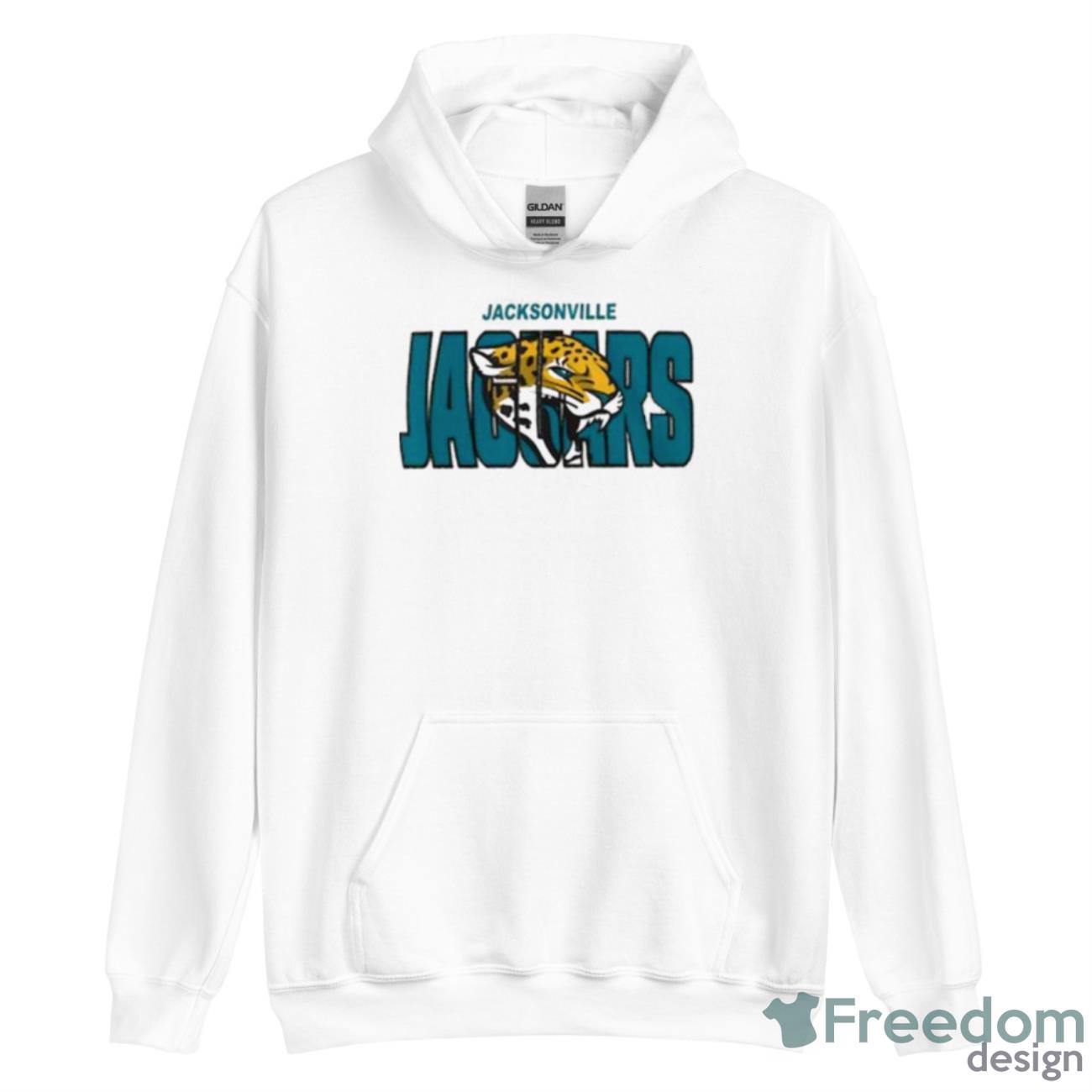 Jacksonville Jaguars New Era 2023 NFL Draft Shirt - Unisex Heavy Blend Hooded Sweatshirt