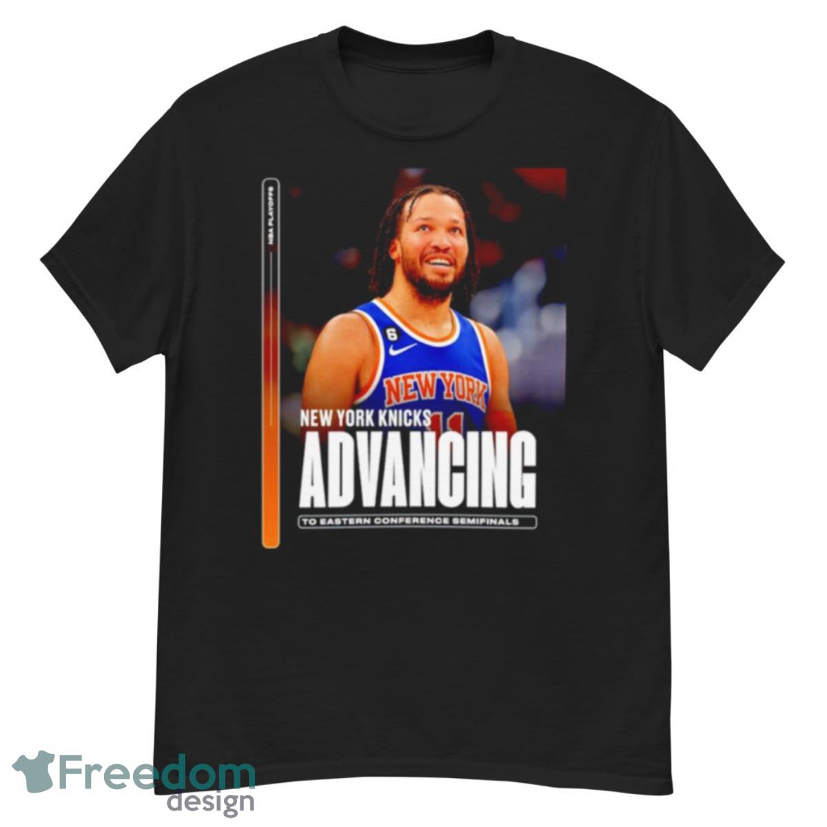 Jalen Brunson New York Knicks Advancing To Eastern Conference Semifinals Shirt - G500 Men’s Classic T-Shirt