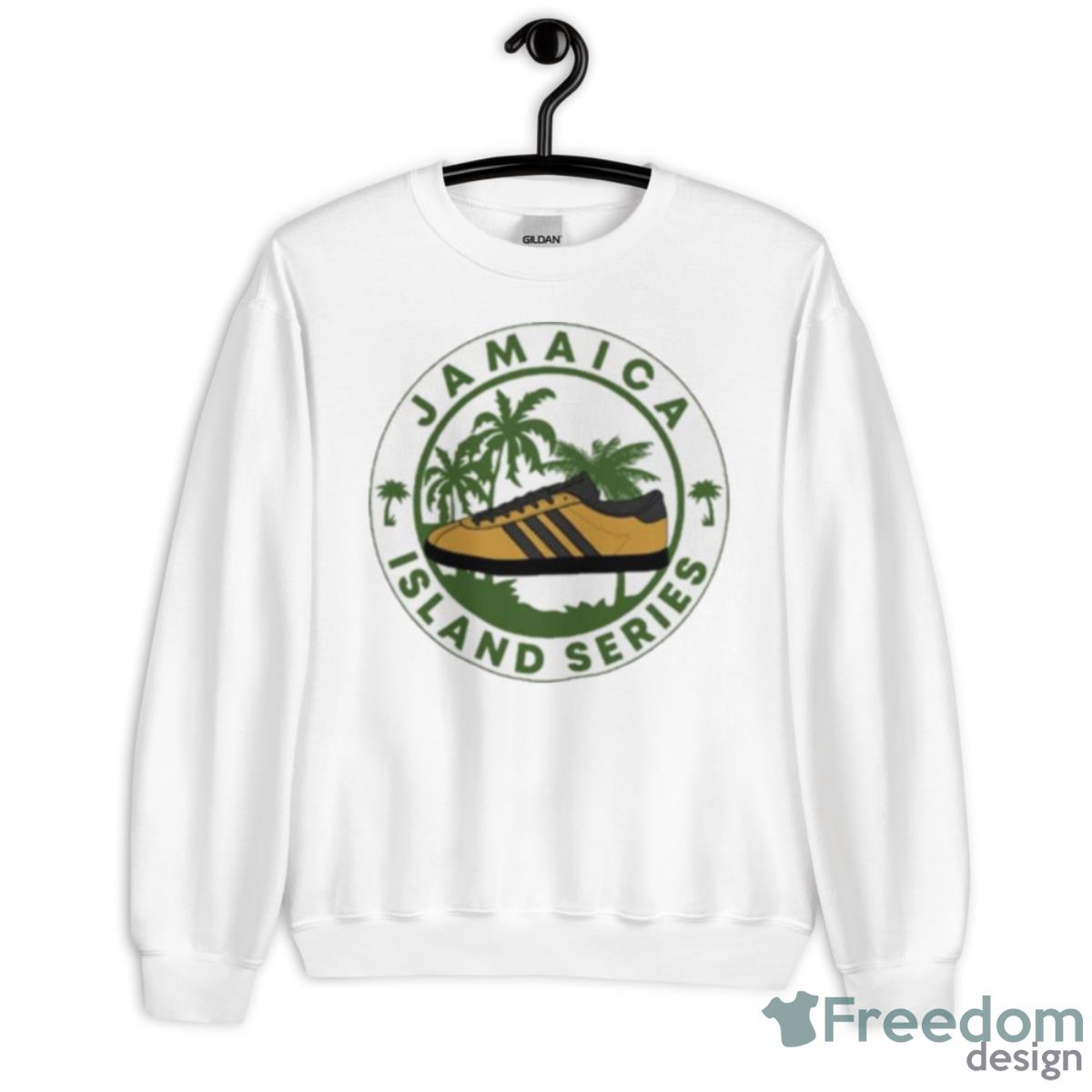 Jamaica Island Series Logo Shirt - Unisex Heavy Blend Crewneck Sweatshirt
