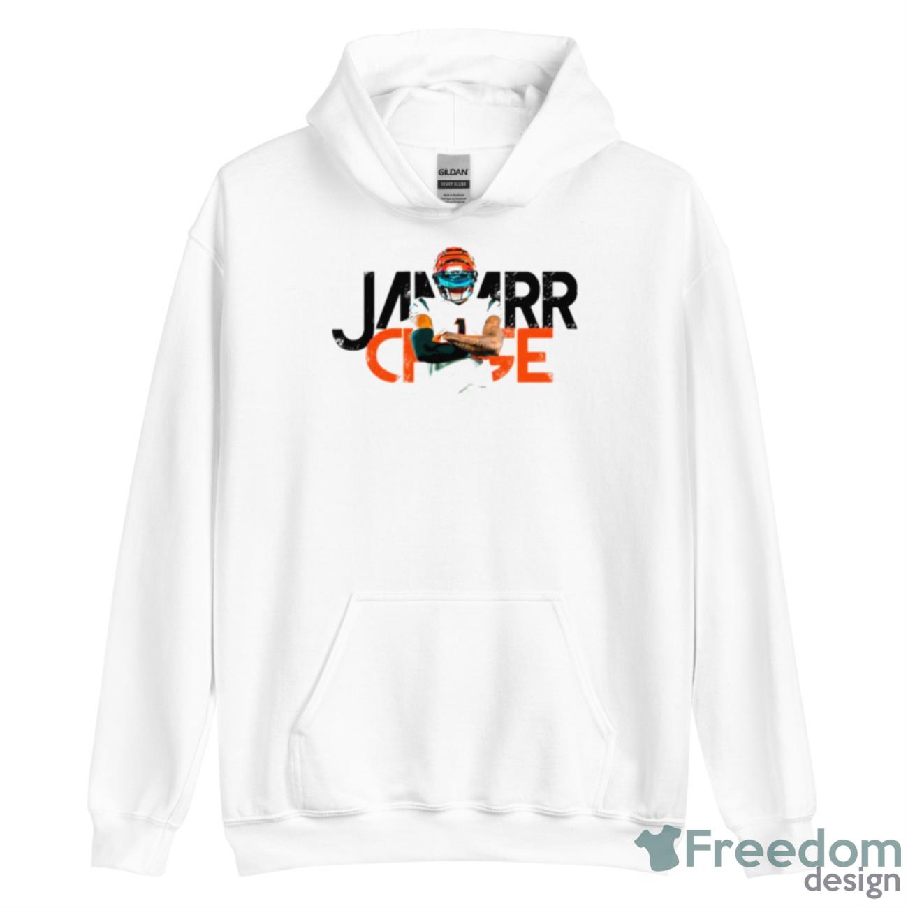 Ja’marr Chase Football Shirt - Unisex Heavy Blend Hooded Sweatshirt