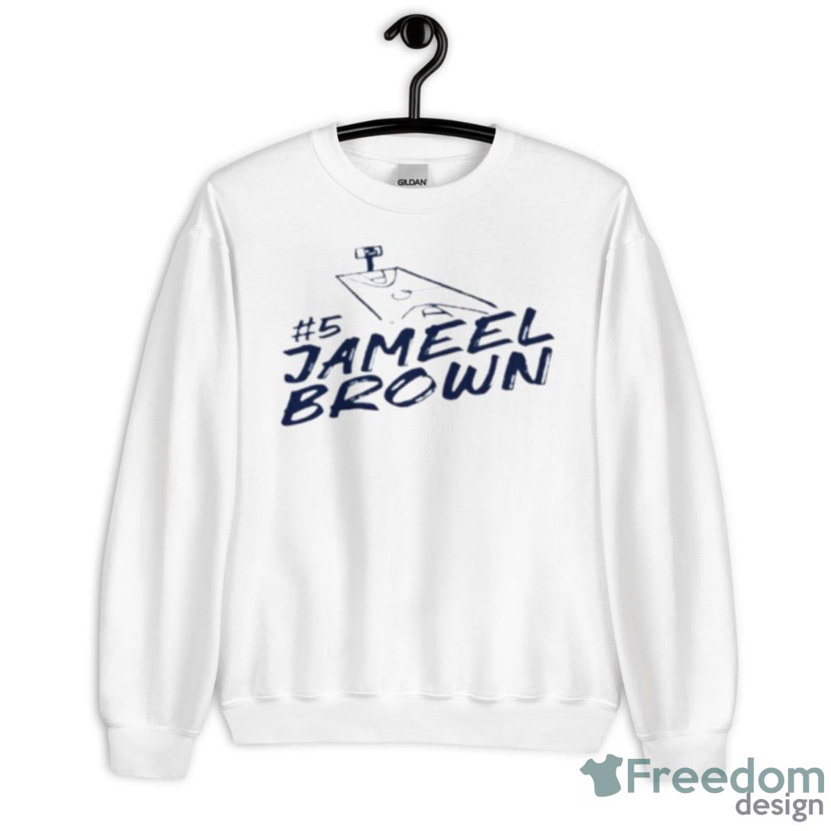 Jameel Brown 5 Chalk Shirt - Unisex Heavy Blend Crewneck Sweatshirt