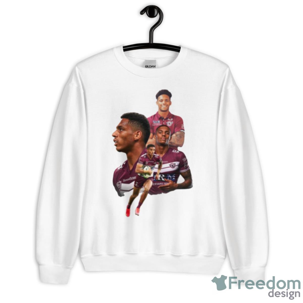 Jason Saab Rugby Player Shirt - Unisex Heavy Blend Crewneck Sweatshirt