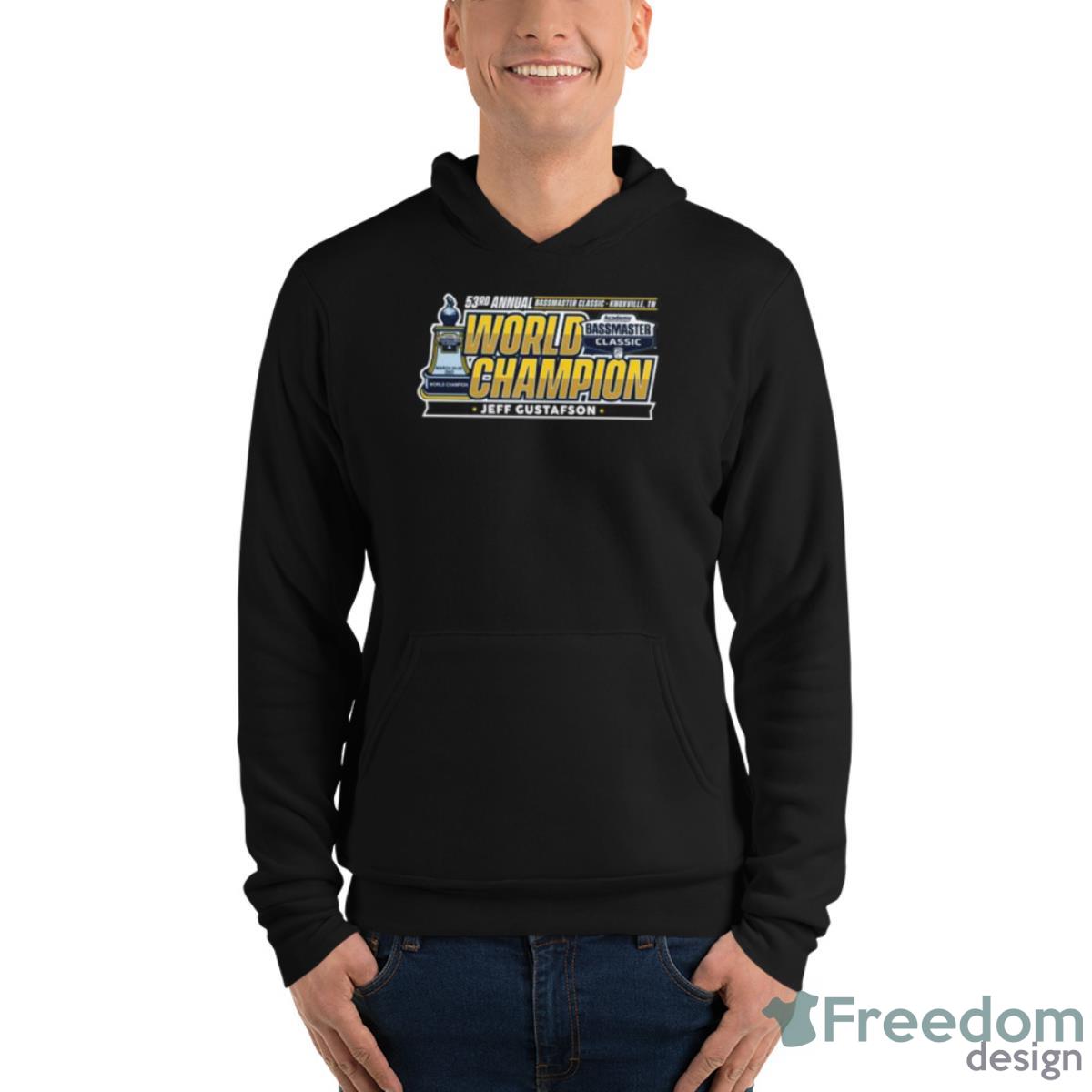 Jeff Gustafson 53rd Annual 2023 Bassmaster Classic World Champions Shirt - Unisex Fleece Pullover Hoodie Jeff Gustafson 53rd Annual 2023 Bassmaster Classic World Champions Shirt - Unisex Fleece Pullover Hoodie