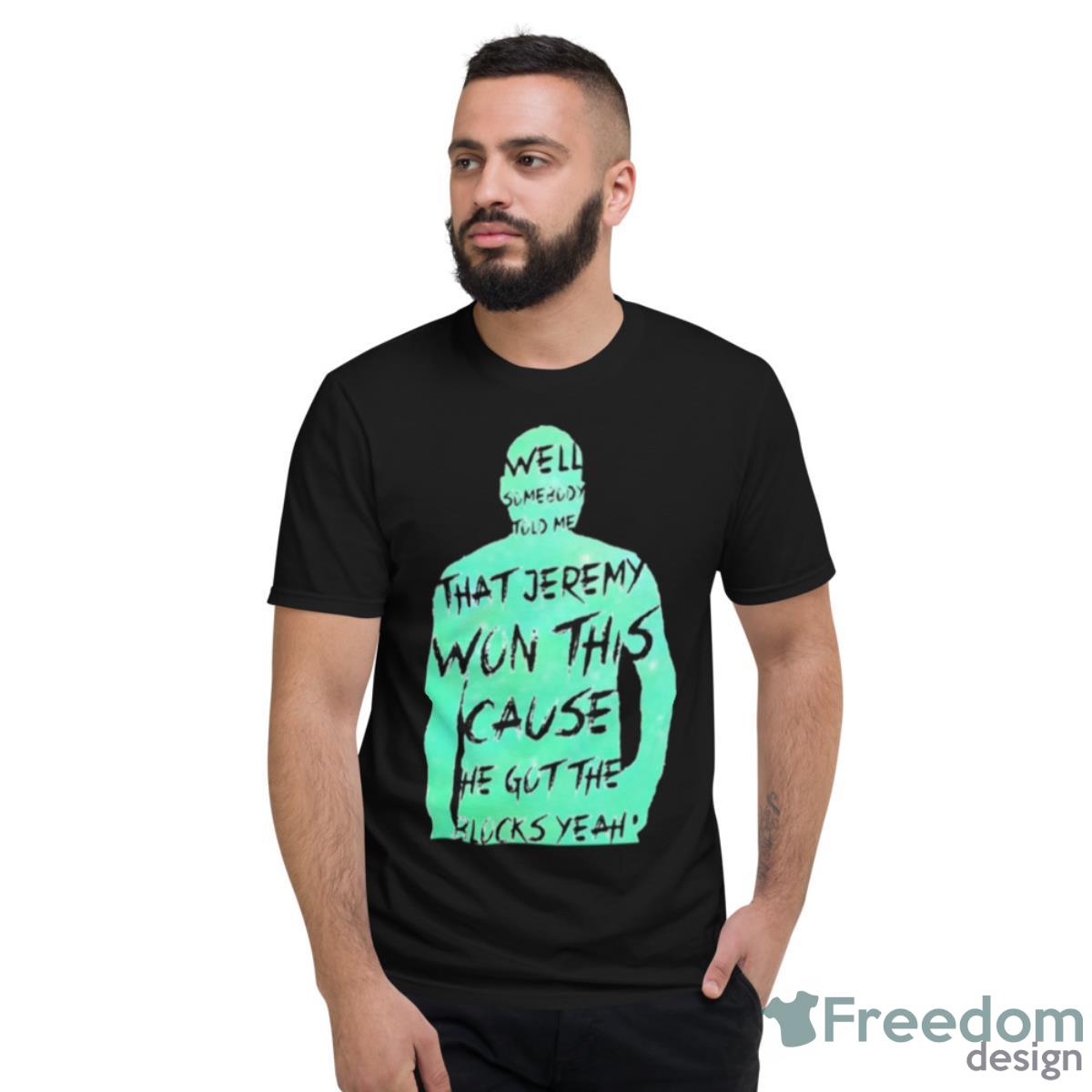 Jeremy Dooley Word Art Shirt - Short Sleeve T-Shirt