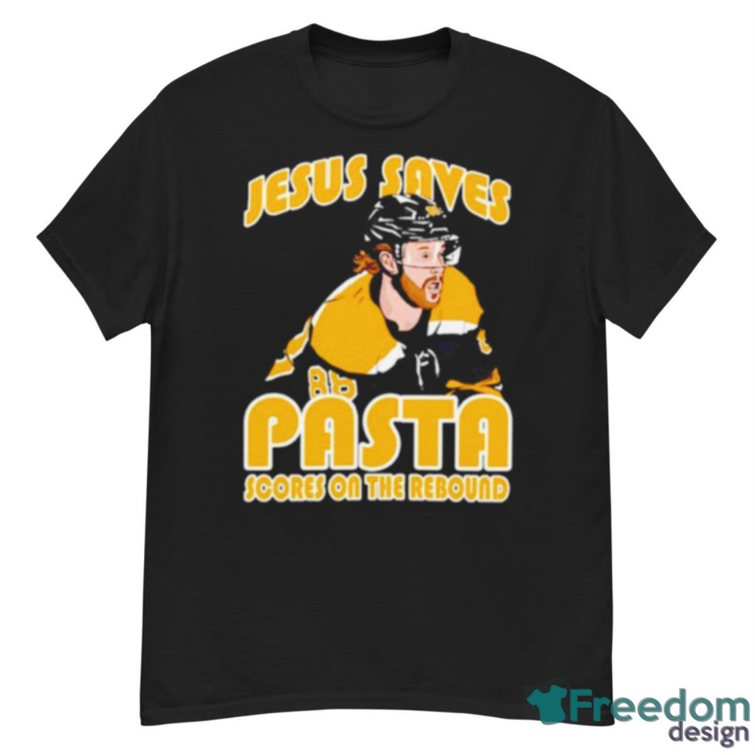 Jesus Saves Pasta Scores On The Rebound Shirt - G500 Men’s Classic T-Shirt