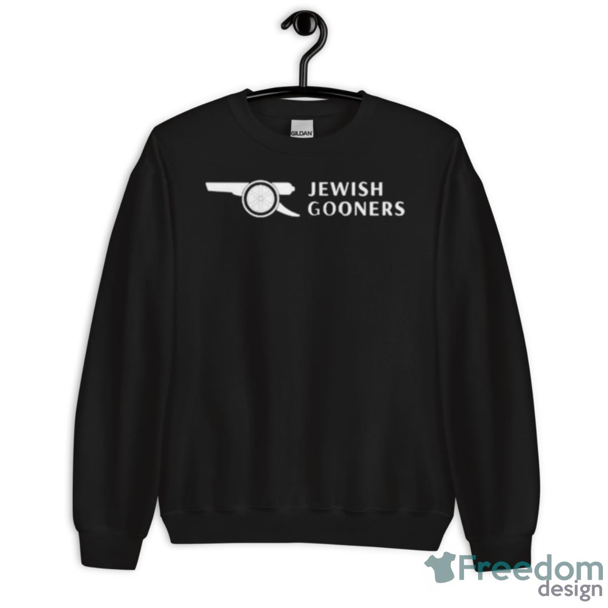 Jewish Gooners Shirt - Unisex Crewneck Sweatshirt