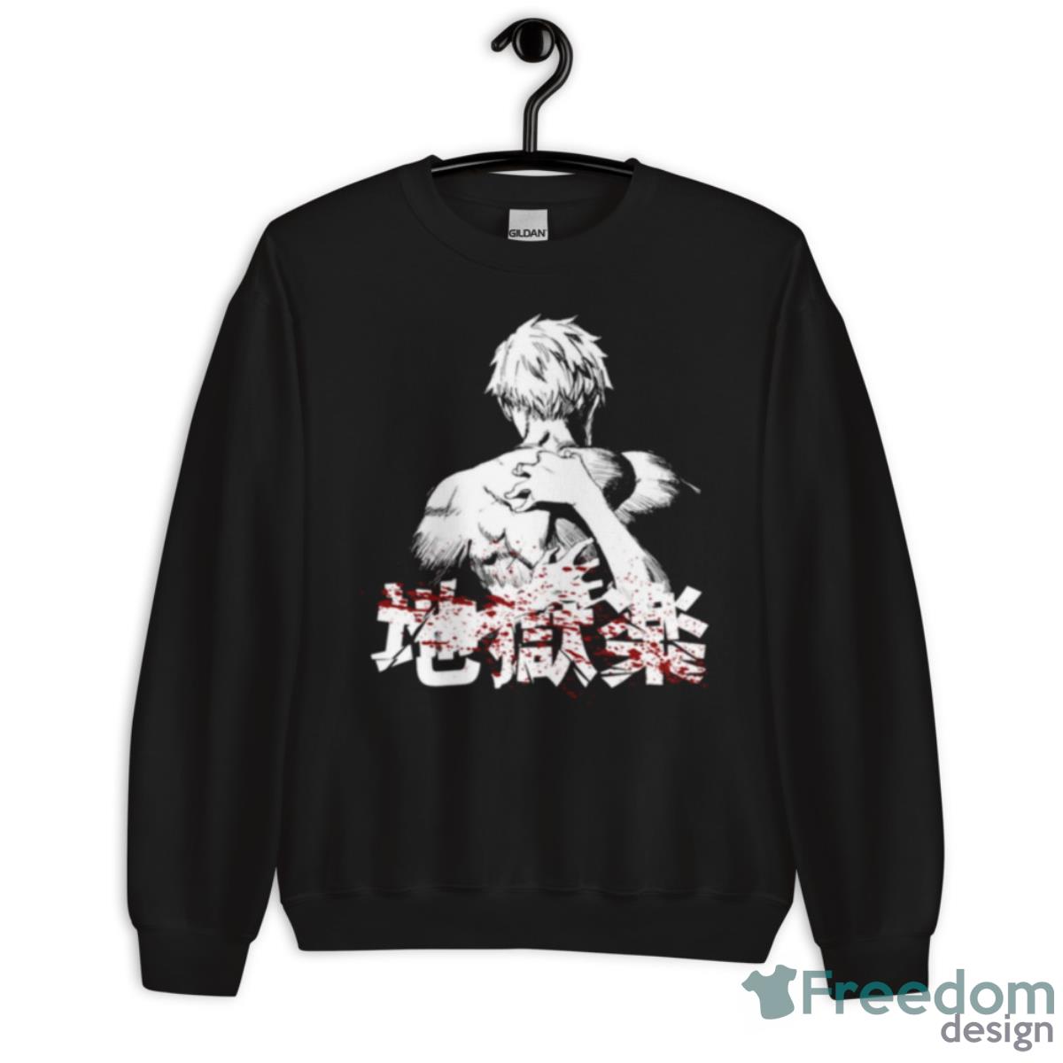 Jigokuraku Gabimaru Anime Style Hell’s Paradise Shirt - Unisex Crewneck Sweatshirt