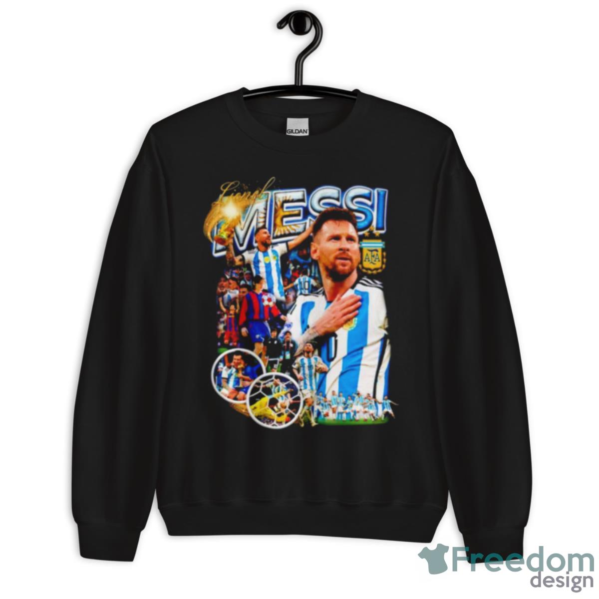 Joe Thomlinson Wearing Lionel Messi’s Shirt - Unisex Crewneck Sweatshirt