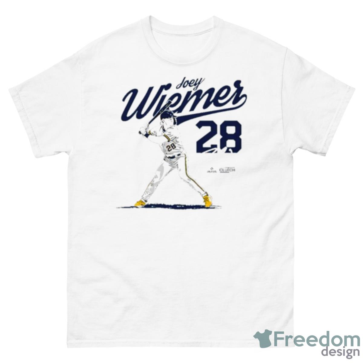 Joey Wiemer Loves Milwaukee Baseball Shirt - 500 Men’s Classic Tee Gildan