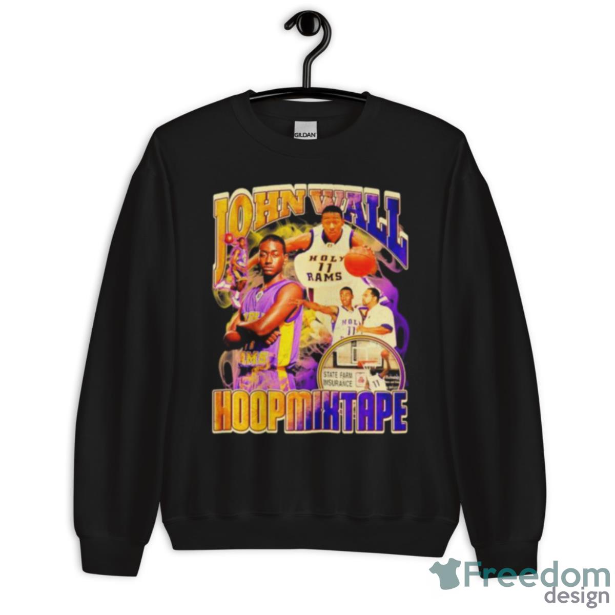 John Wall Holy Rams Hoopmixtape Shirt - Unisex Crewneck Sweatshirt