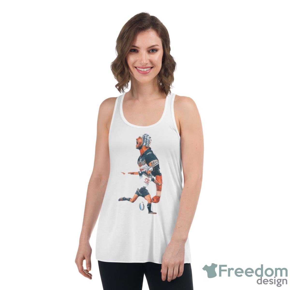 Johnathan Thurston Rugby Player Shirt - Womens Flowy Racerback Tank Johnathan Thurston Rugby Player Shirt - Womens Flowy Racerback Tank