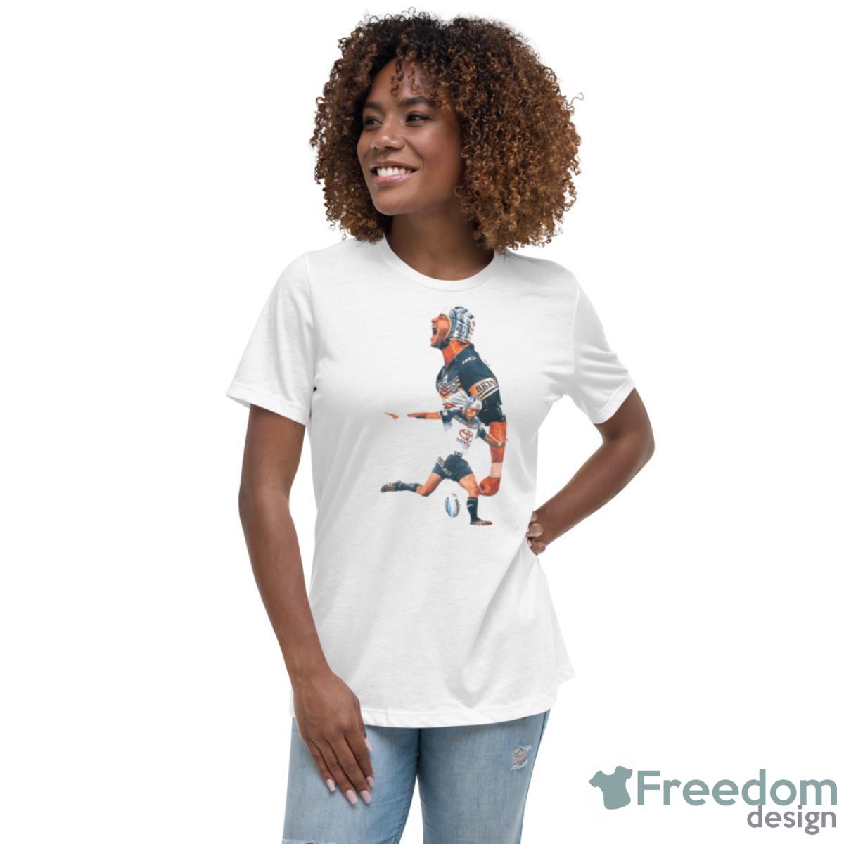 Johnathan Thurston Rugby Player Shirt - Womens Relaxed Short Sleeve Jersey Tee Johnathan Thurston Rugby Player Shirt - Womens Relaxed Short Sleeve Jersey Tee