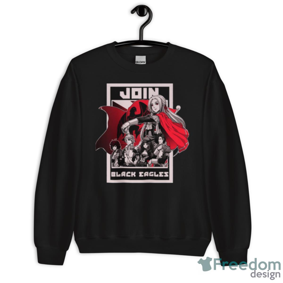 Join Black Eagles Fire Emblem Shirt - Unisex Crewneck Sweatshirt