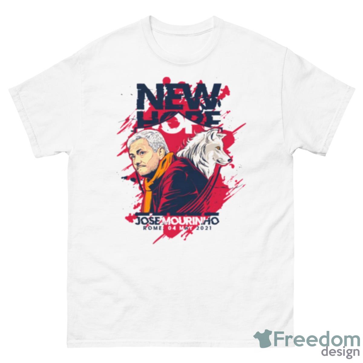 Jose Mourinho New Hope A S Roma Special Edition Shirt - 500 Men’s Classic Tee Gildan