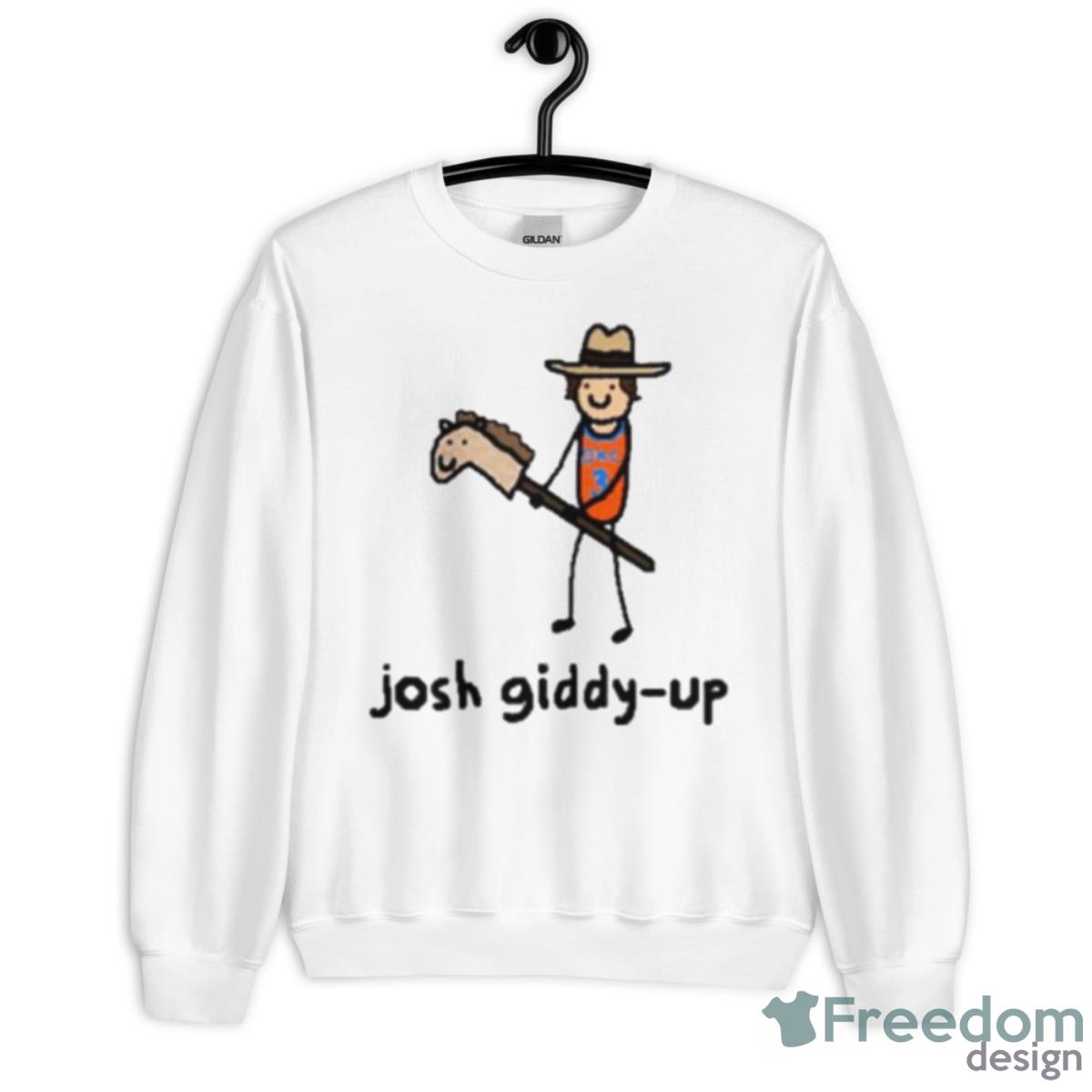 Josh Giddy Up Shirt - Unisex Heavy Blend Crewneck Sweatshirt