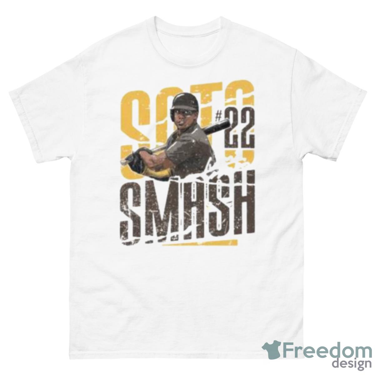Juan Soto San Diego Soto Smash Signature Shirt - 500 Men’s Classic Tee Gildan