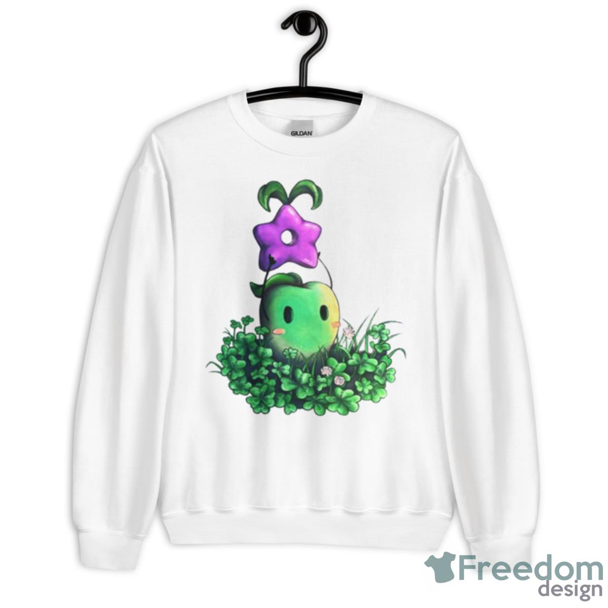 Junimo Illustration Stardew Valley Shirt - Unisex Heavy Blend Crewneck Sweatshirt