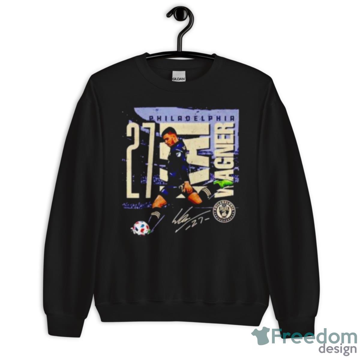 Kai Wagner Philadelphia Union Stadium Signature Shirt - Unisex Crewneck Sweatshirt