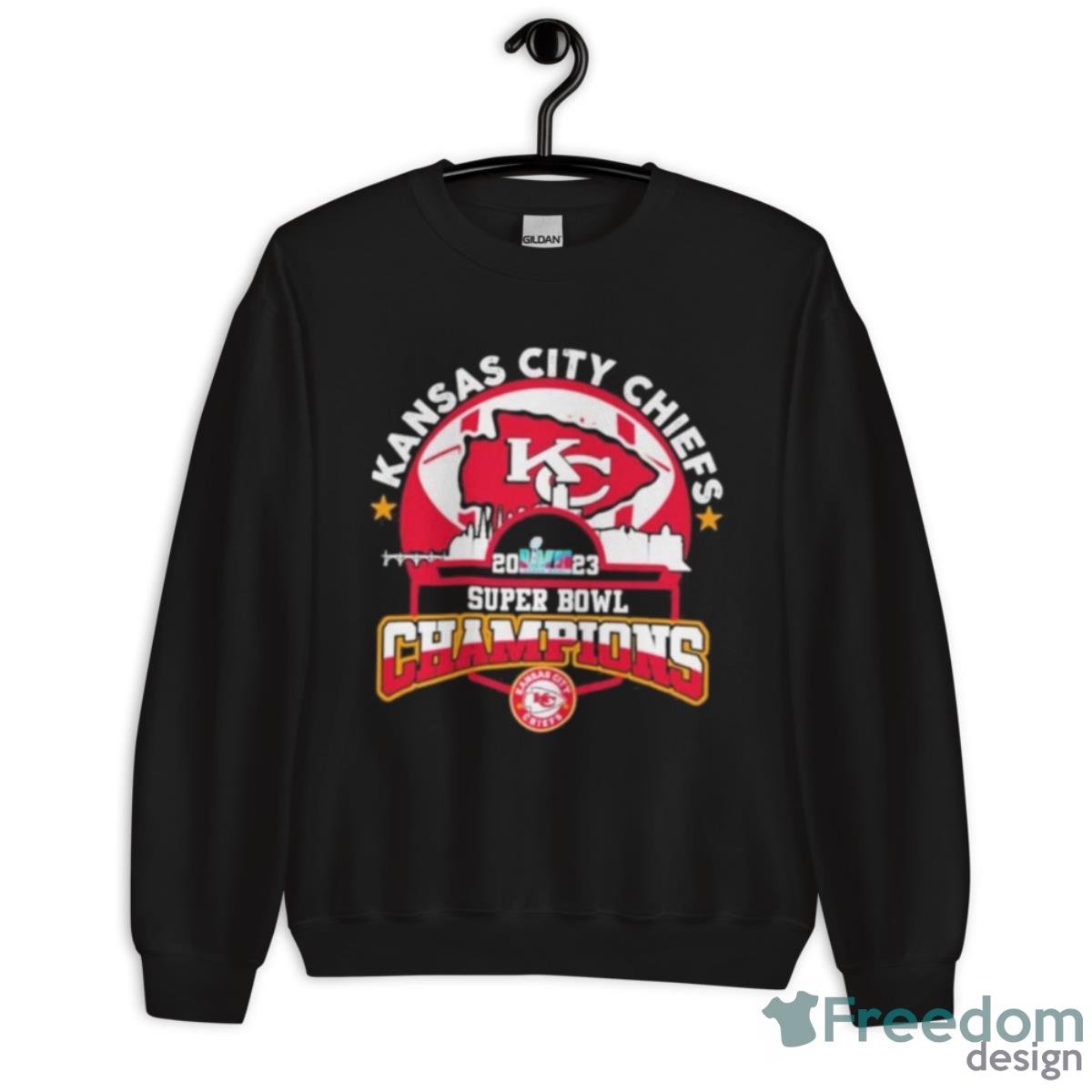 Kansas City Chiefs 2023 Super Bowl Champions Shirt - Unisex Crewneck Sweatshirt Kansas City Chiefs 2023 Super Bowl Champions Shirt - Unisex Crewneck Sweatshirt