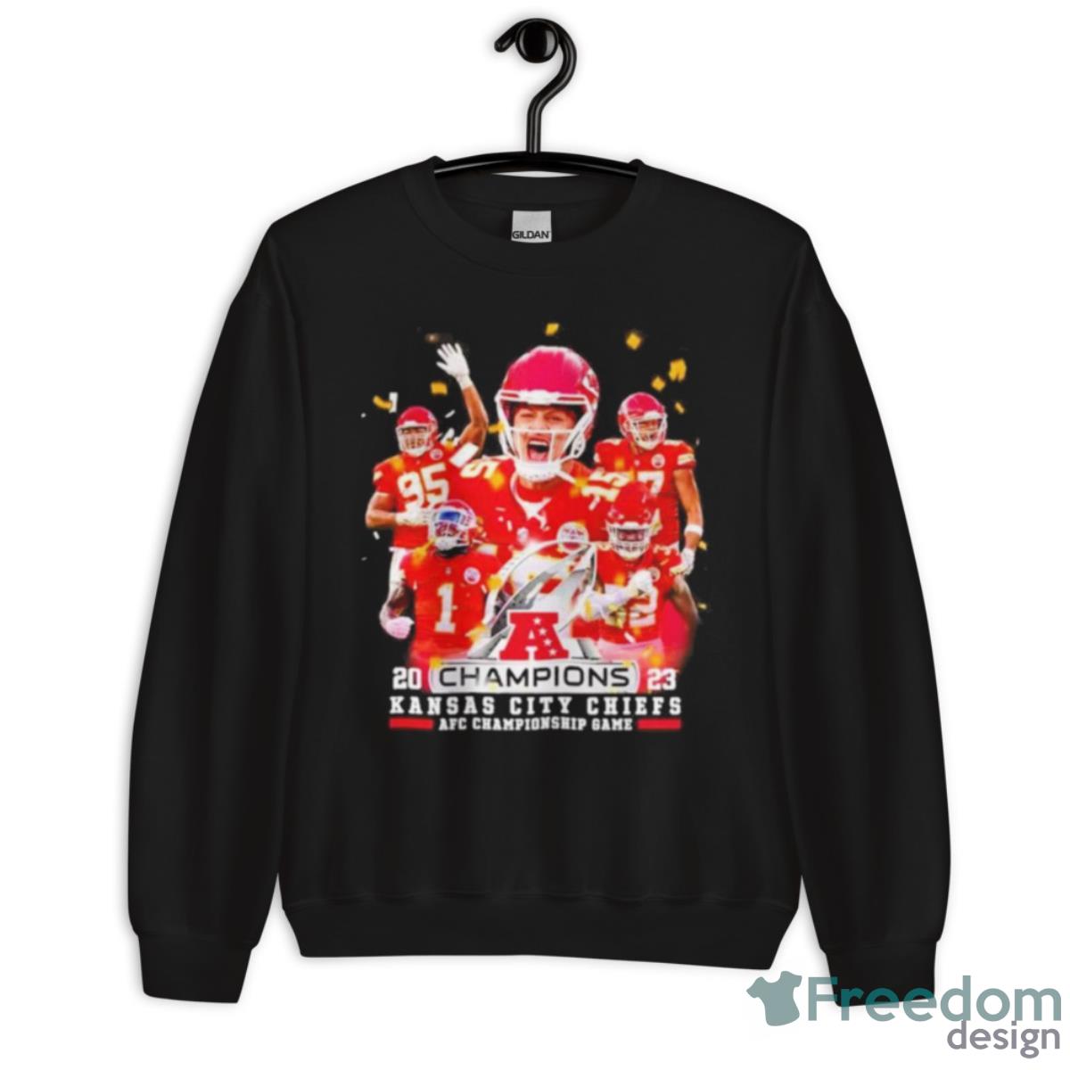Kansas City Chiefs AFC Champions Players Shirt - Unisex Crewneck Sweatshirt Kansas City Chiefs AFC Champions Players Shirt - Unisex Crewneck Sweatshirt