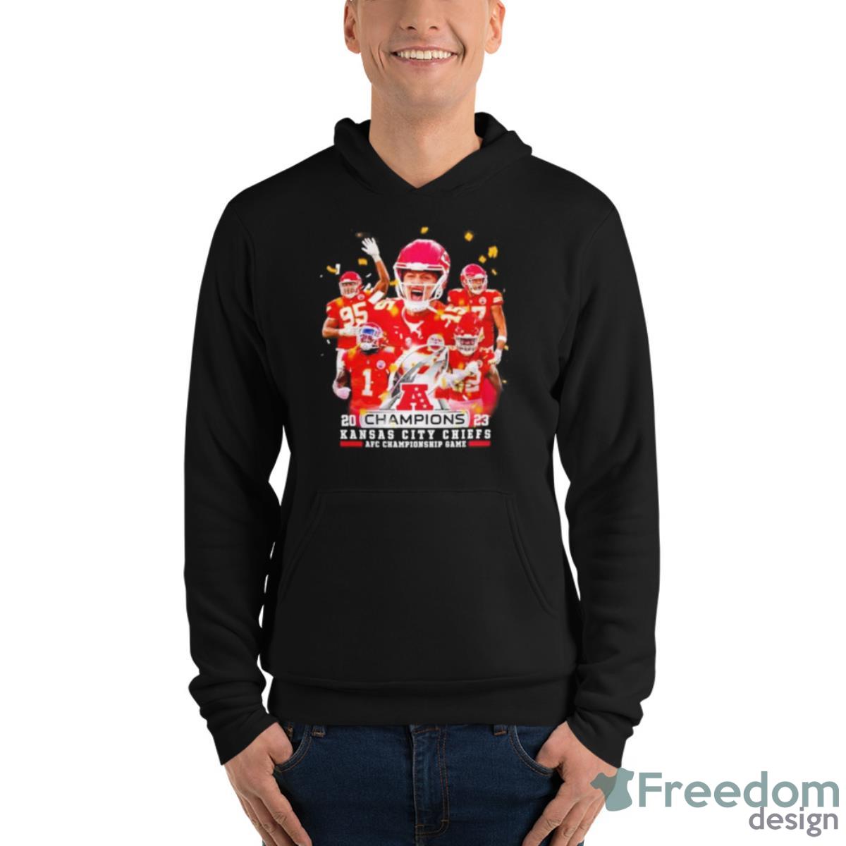 Kansas City Chiefs AFC Champions Players Shirt - Unisex Fleece Pullover Hoodie Kansas City Chiefs AFC Champions Players Shirt - Unisex Fleece Pullover Hoodie