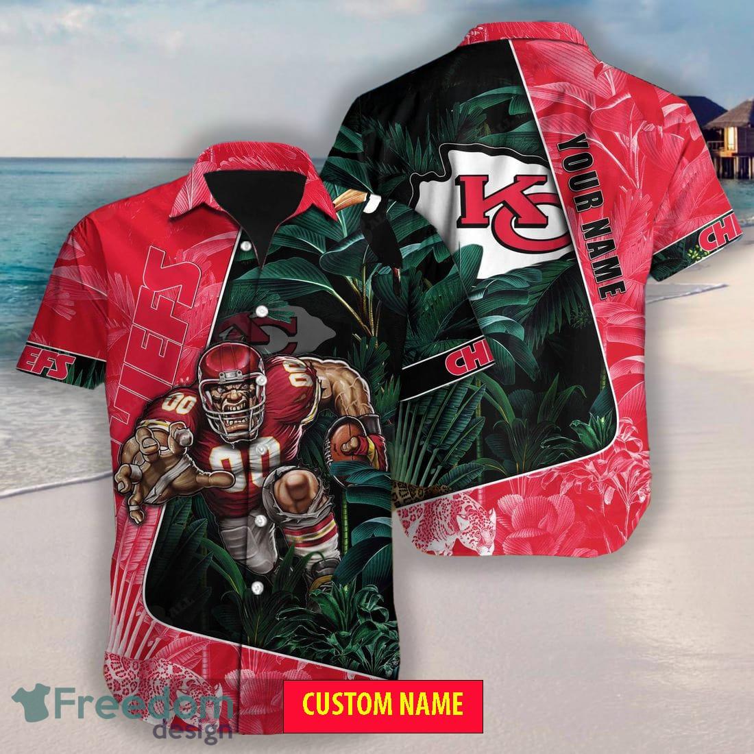 Kansas City Chiefs NFL Print 3D Hawaiian Shirt Style 14 Aloha