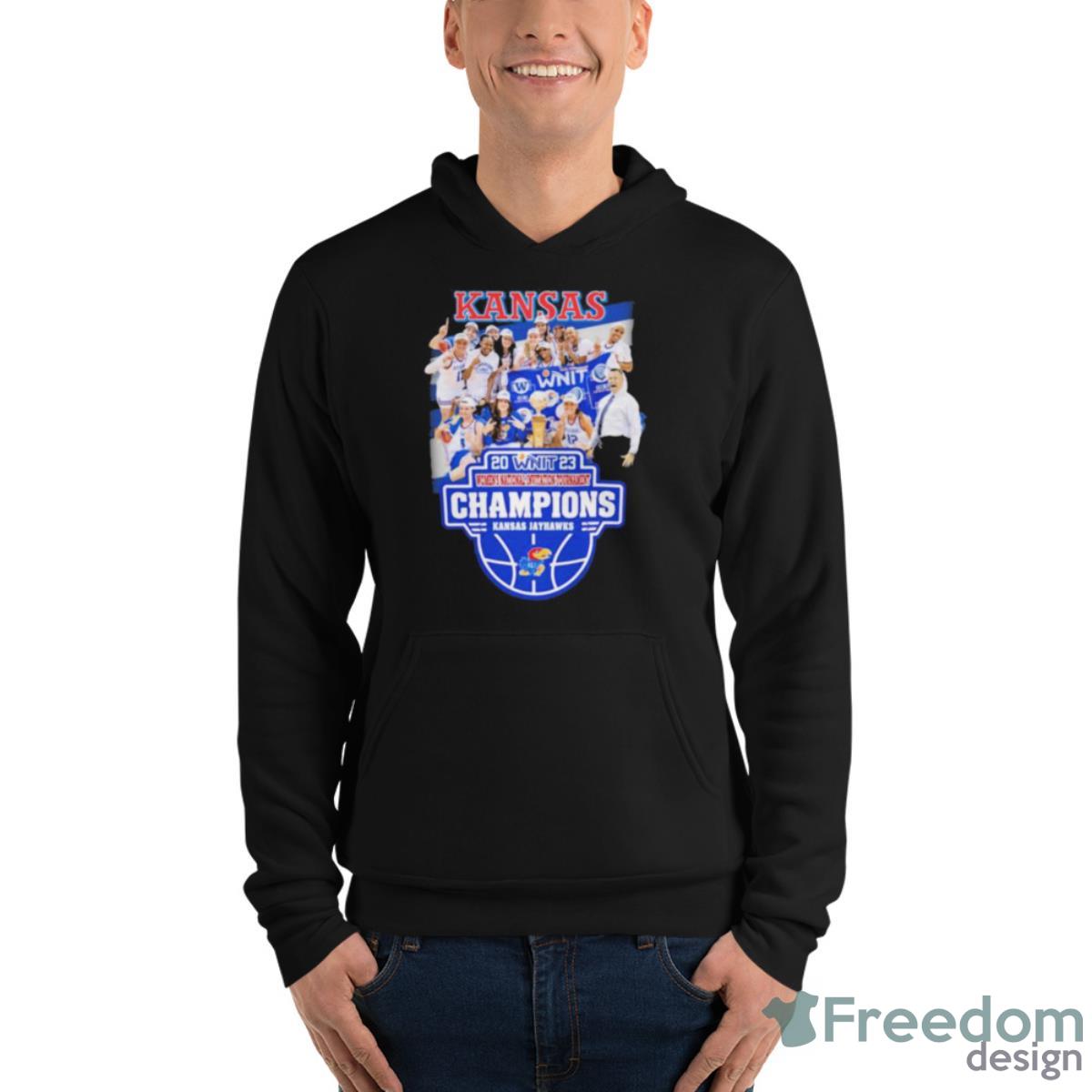 Kansas Jayhawks Teams 2023 WNIT Women’s National Invitation Tournament Champions Shirt - Unisex Fleece Pullover Hoodie Kansas Jayhawks Teams 2023 WNIT Women’s National Invitation Tournament Champions Shirt - Unisex Fleece Pullover Hoodie