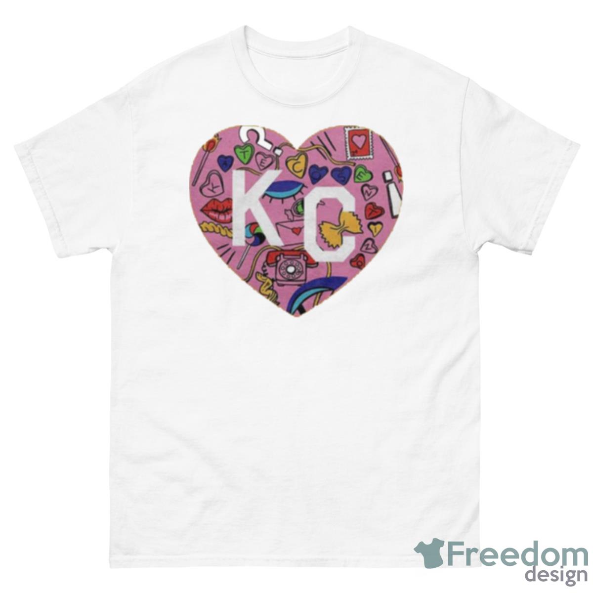 Kate Cosentino Art As Mentorship KC HearShirt - 500 Men’s Classic Tee Gildan