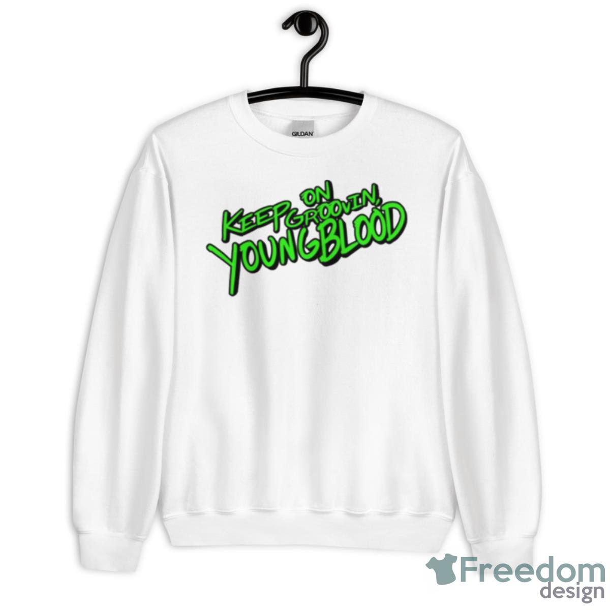 Keep On Groovin’ Young Blood Ok Ko Let’s Be Heroes Shirt - Unisex Heavy Blend Crewneck Sweatshirt